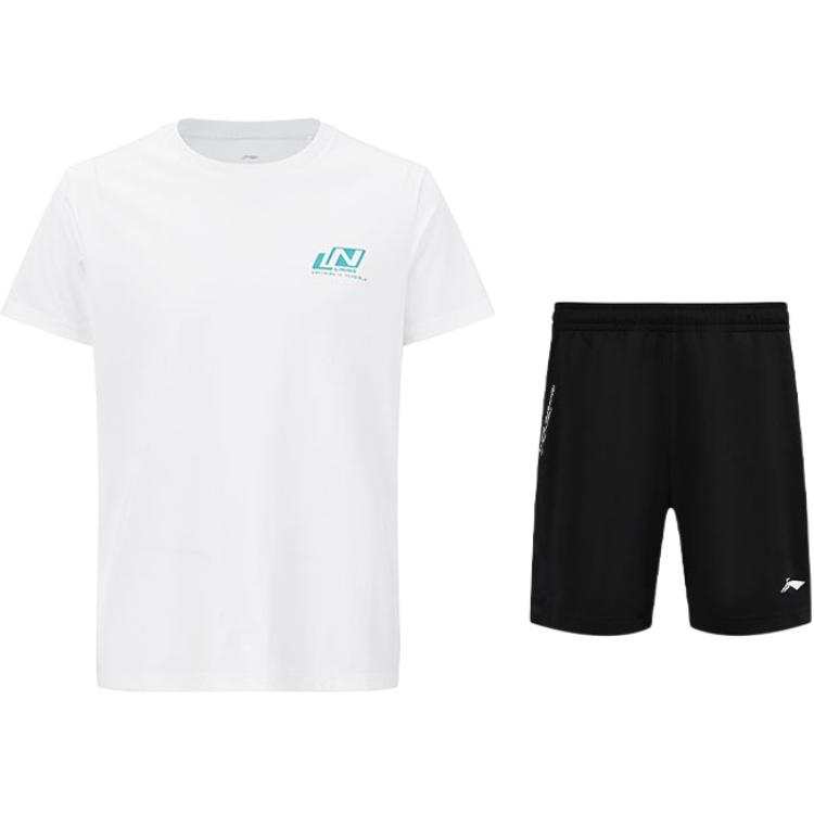 Li-Ning Li Ning Casual Sportswear Unisex White Black