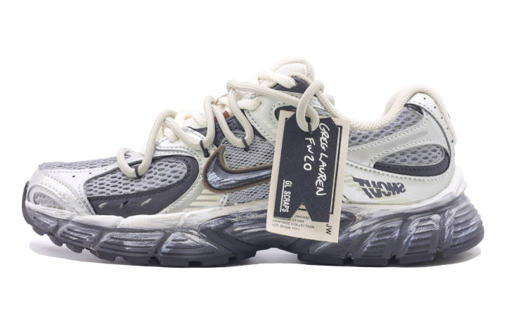 Nike Nike V5 RNR Abrasion Resistant Breathable Low top Casual Running Shoes Women's Silver Gray