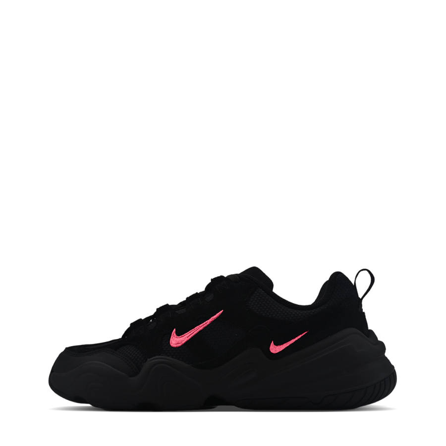 Nike Nike Tech Hera Synthetic Leather Abrasion Resistant Abrasion Resistant Low top Casual Shoes Unisex Black Pink