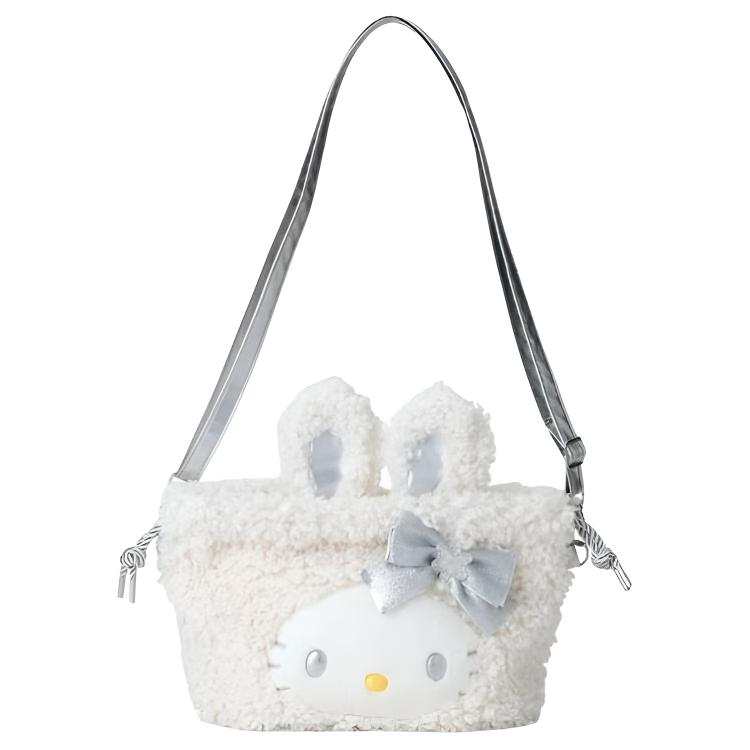 Sanrio Polyester Crossbody Bags Women's White