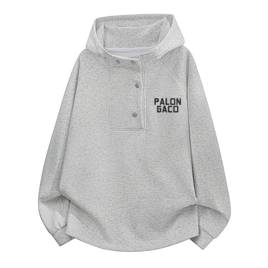 PAL ONGACO Sweatshirts Unisex Hooded Moderate Regular