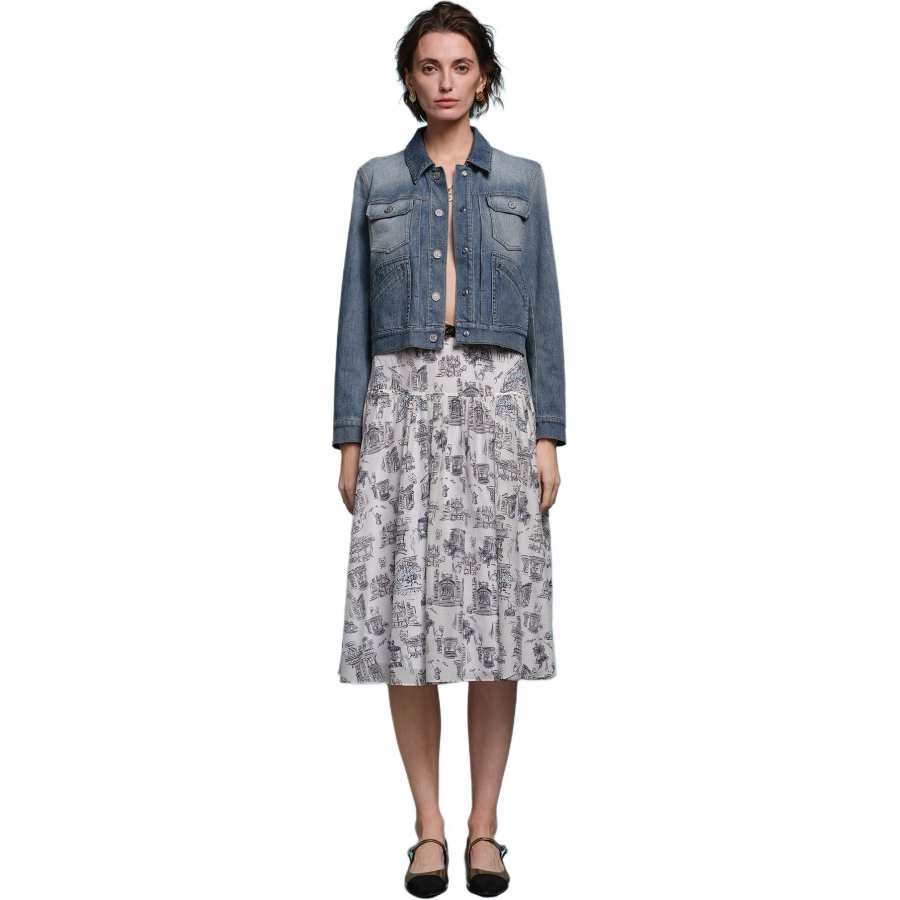 KARL LAGERFELD / Karl Lagerfeld Jeans Casual Long Skirt Women's