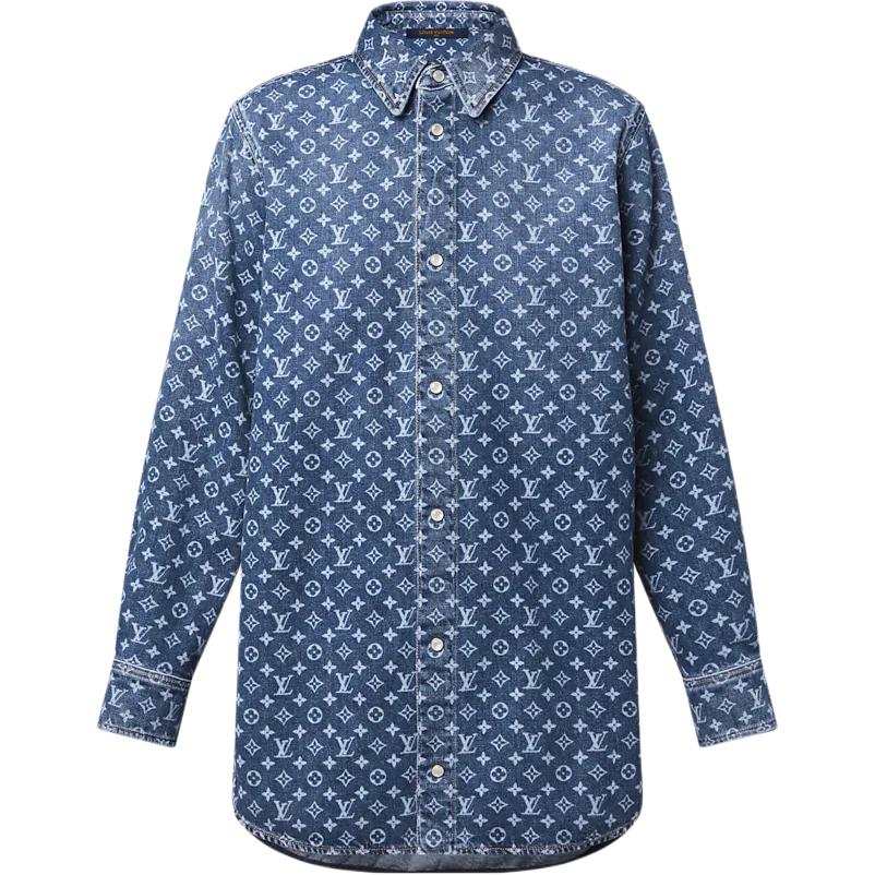 LOUIS VUITTON LOUIS VUITTON Monogram Denim Shirt