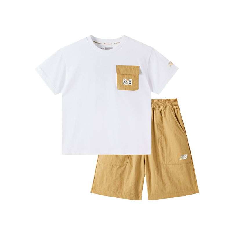 New Balance New Balance Casual Sportswear 2 Piece Set Children Aged 3 7 Years Old
