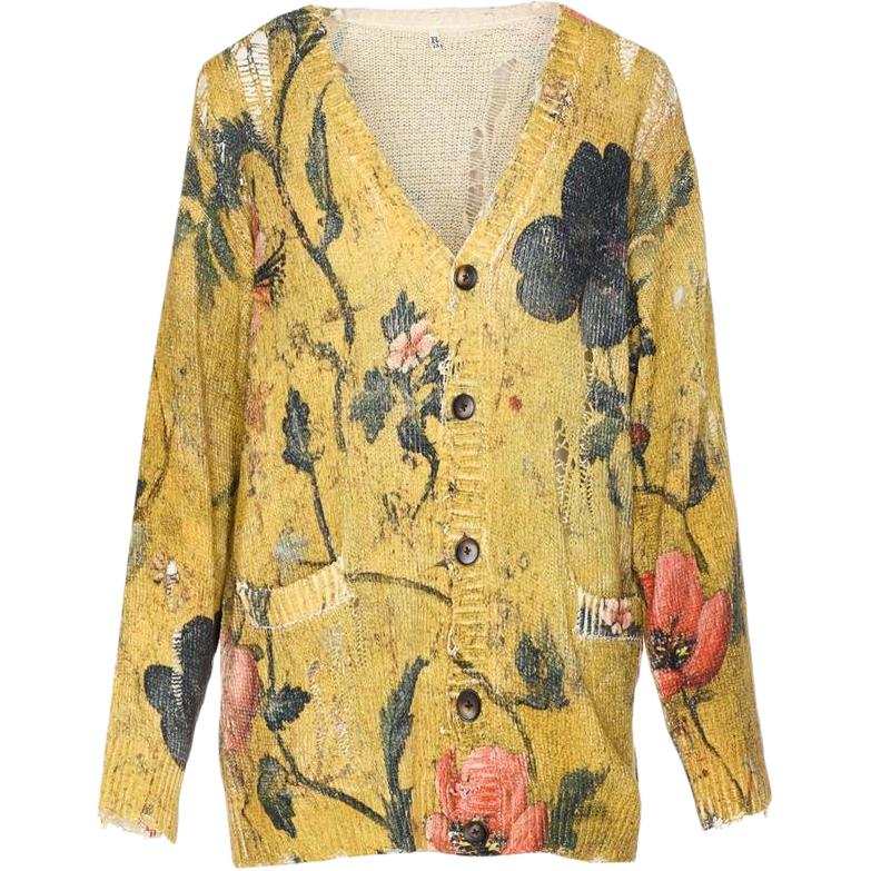 R13 R13 Distressed Pocket Cardigan