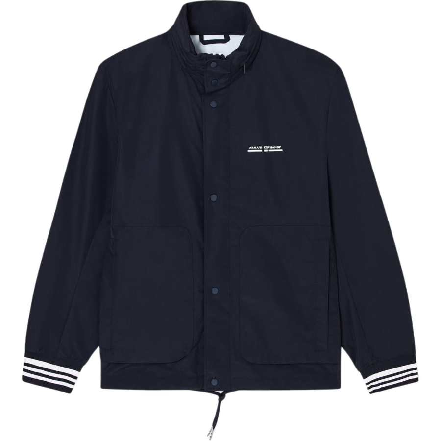 ARMANI EXCHANGE Armani Exchange logo-print bomber jacket