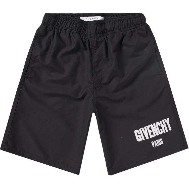 Givenchy Givenchy Beach Shorts Men's Black Moderate