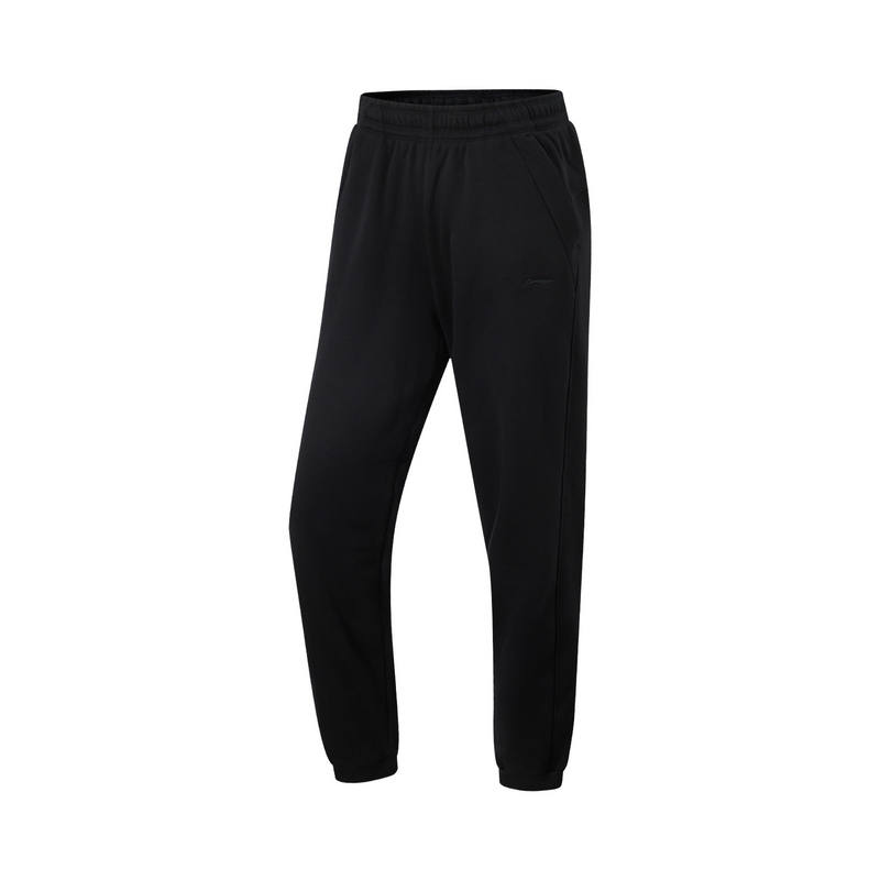 Li-Ning Li Ning Comfortable Fleece Lined Minimalist Style Mid Rise Casual Sweatpants Women's