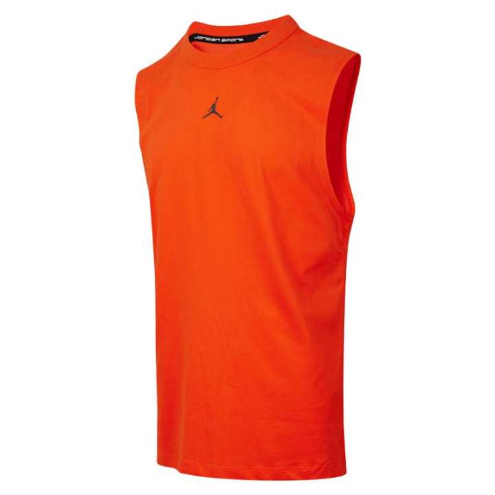 Jordan Jordan DF SPRT Tank Tops Men's Orange Crew Neck Moderate Other