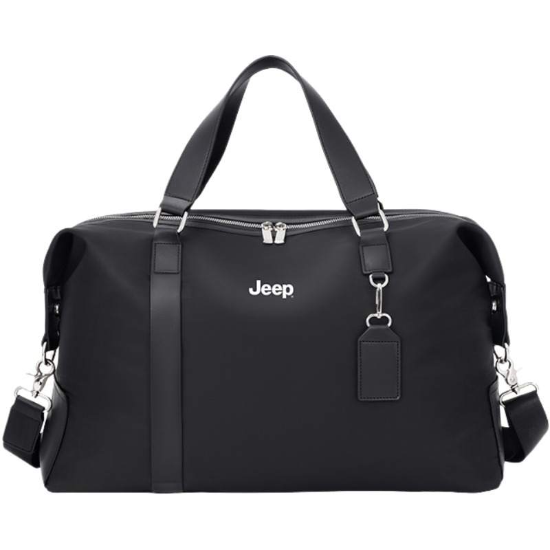 Jeep Oxford Travel Bag Unisex Black