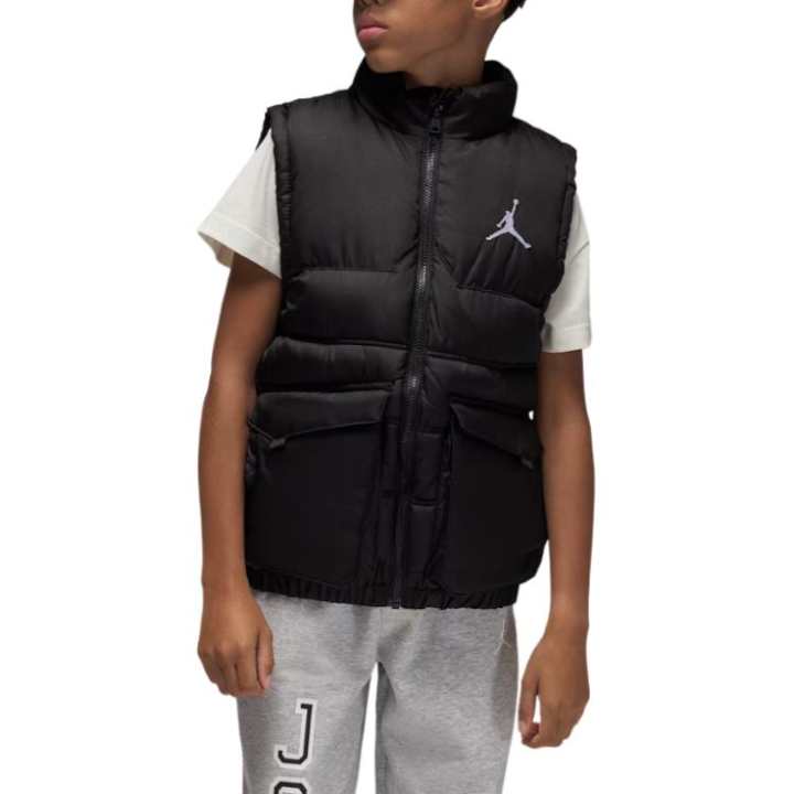 Jordan Jordan Grade School Vests Stand Collar Moderate