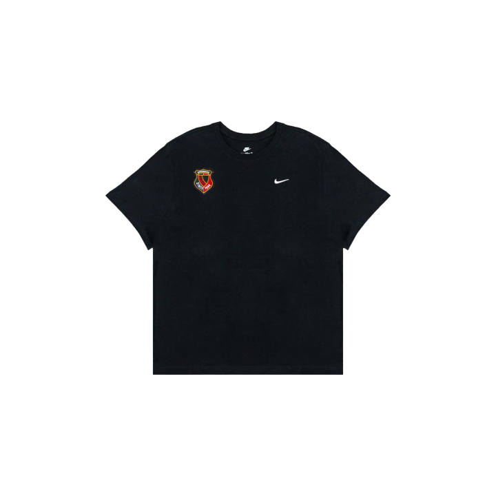 Nike Nike Sportswear T Shirts Men's Black Crew Neck Straight Fit