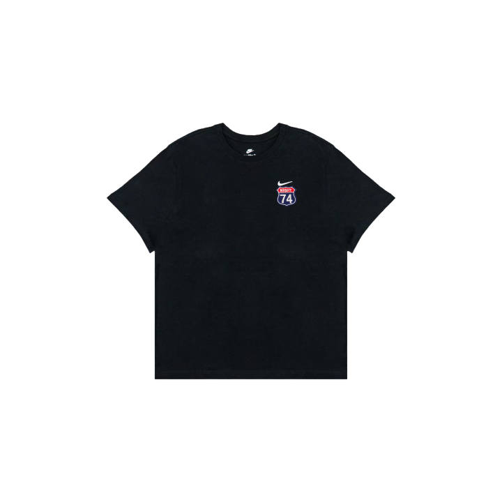 Nike Nike Sportswear T Shirts Men's Black Crew Neck Straight Fit