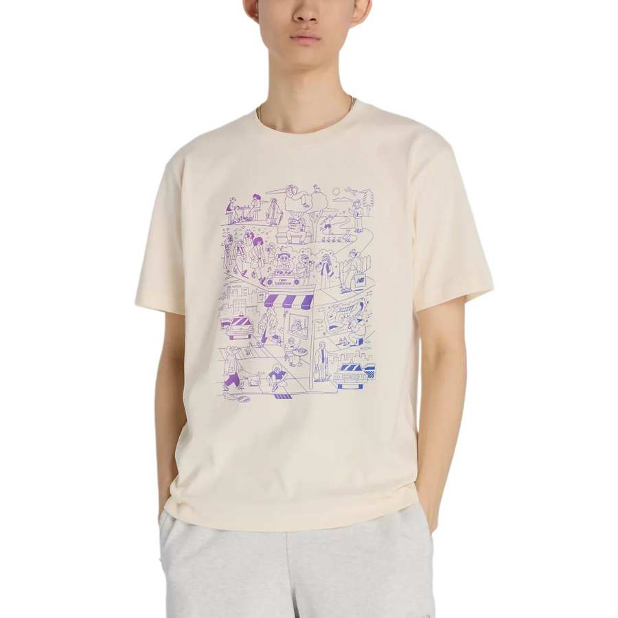 New Balance New Balance NB Athletics SS25 Culture Mural T Shirt Men's