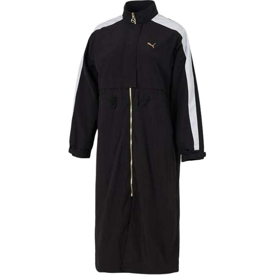 PUMA Jackets Women's Black Stand Collar Moderate Other