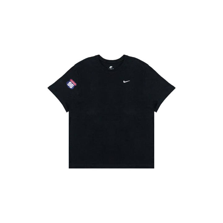 Nike Nike Sportswear T Shirts Men's Black Crew Neck Straight Fit