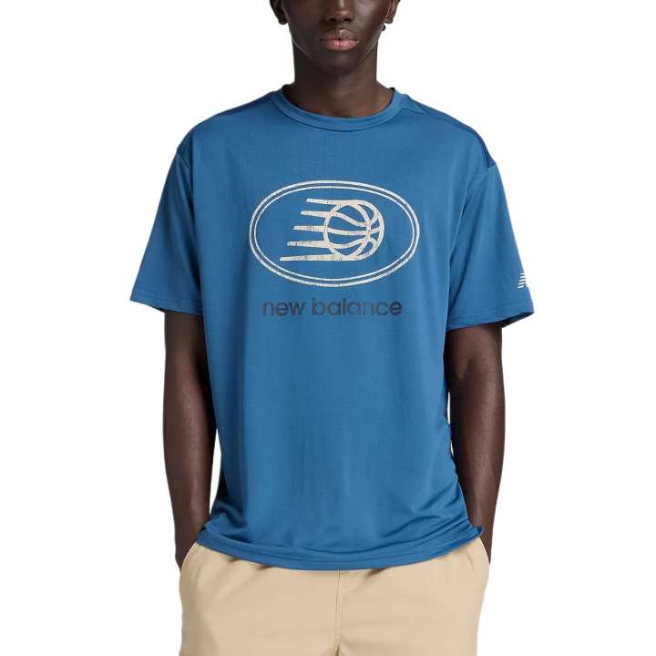 New Balance New Balance Hoops Logo T Shirt Men's