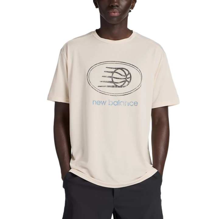 New Balance New Balance Hoops Logo T Shirt Men's