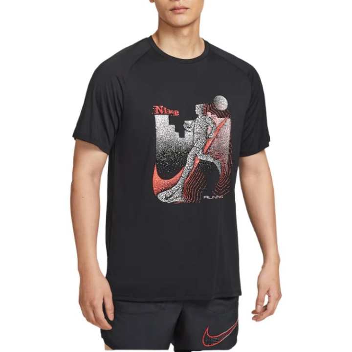 Nike Nike Clothing T Shirts Men's Black Crew Neck