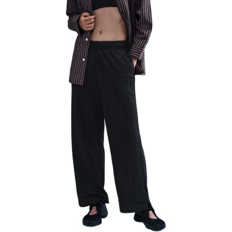 Nike Nike Clothing Casual Pants Women's Black Moderate Straight Fit Pants