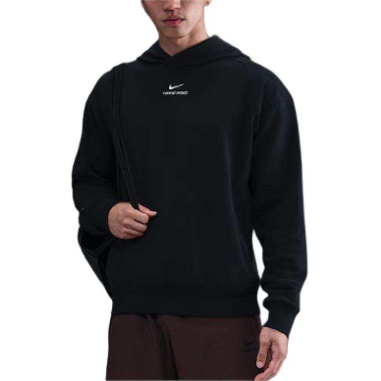 Nike Nike Clothing Sweatshirts Men's Black Hooded Moderate