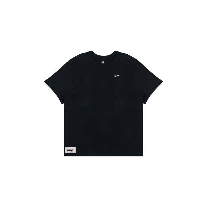Nike Nike T Shirts Men's Black Crew Neck Moderate Straight Fit