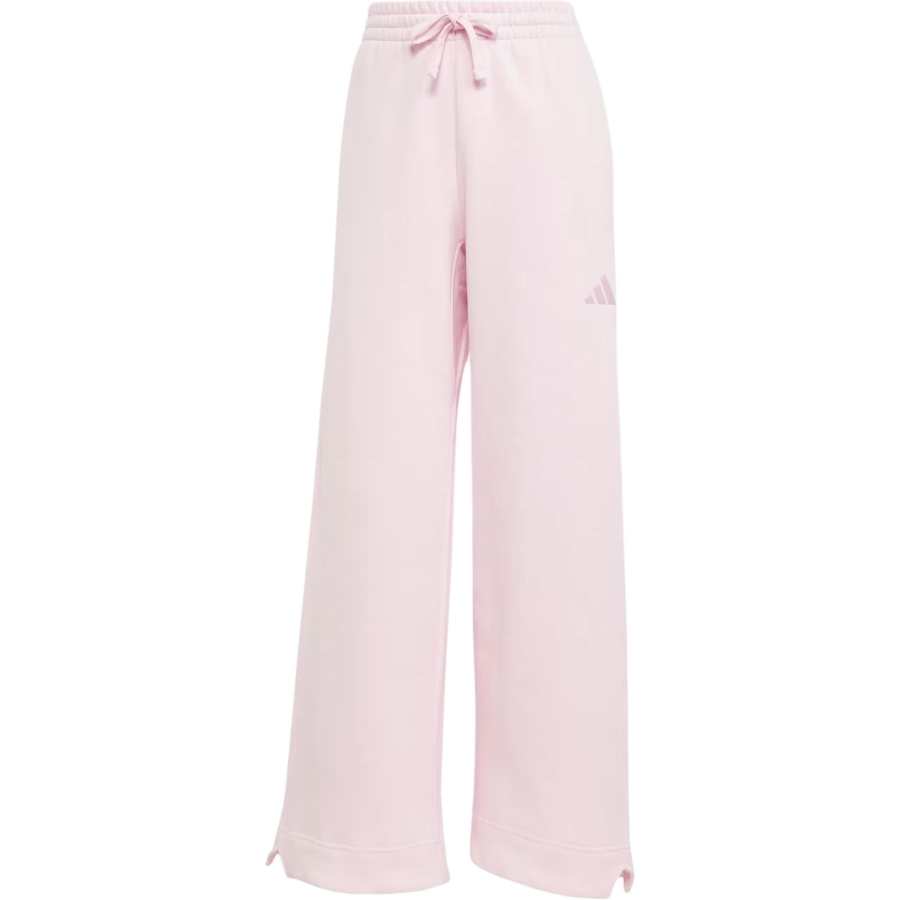 Adidas Adidas Clothing Casual Pants Women's Pink Moderate Wide Leg Pants