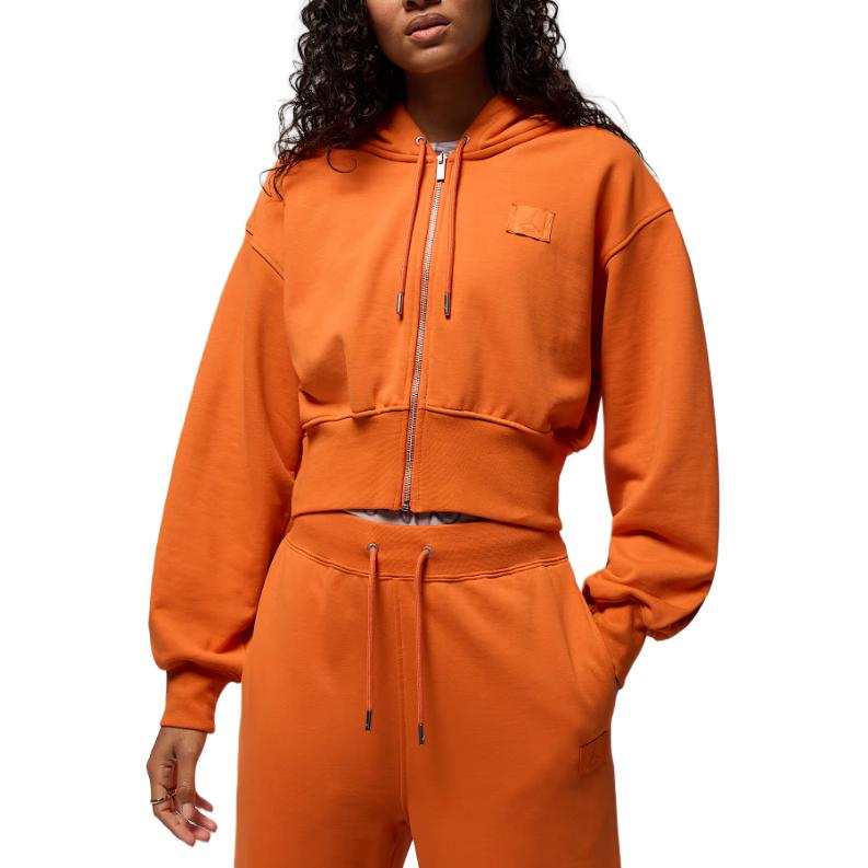 Jordan Jordan Flight Fleece Women's Cropped Satin Lined Hoodie