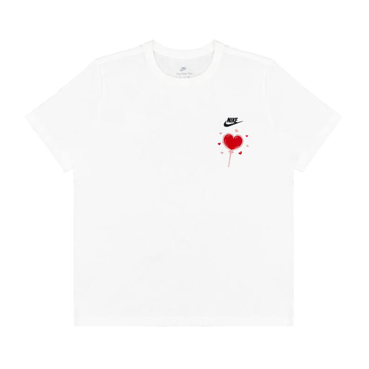 Nike Nike T Shirts Unisex White Crew Neck Moderate Straight Fit