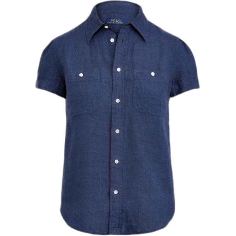 Polo Ralph Lauren Shirt Straight Fit Version Women's Marine Blue