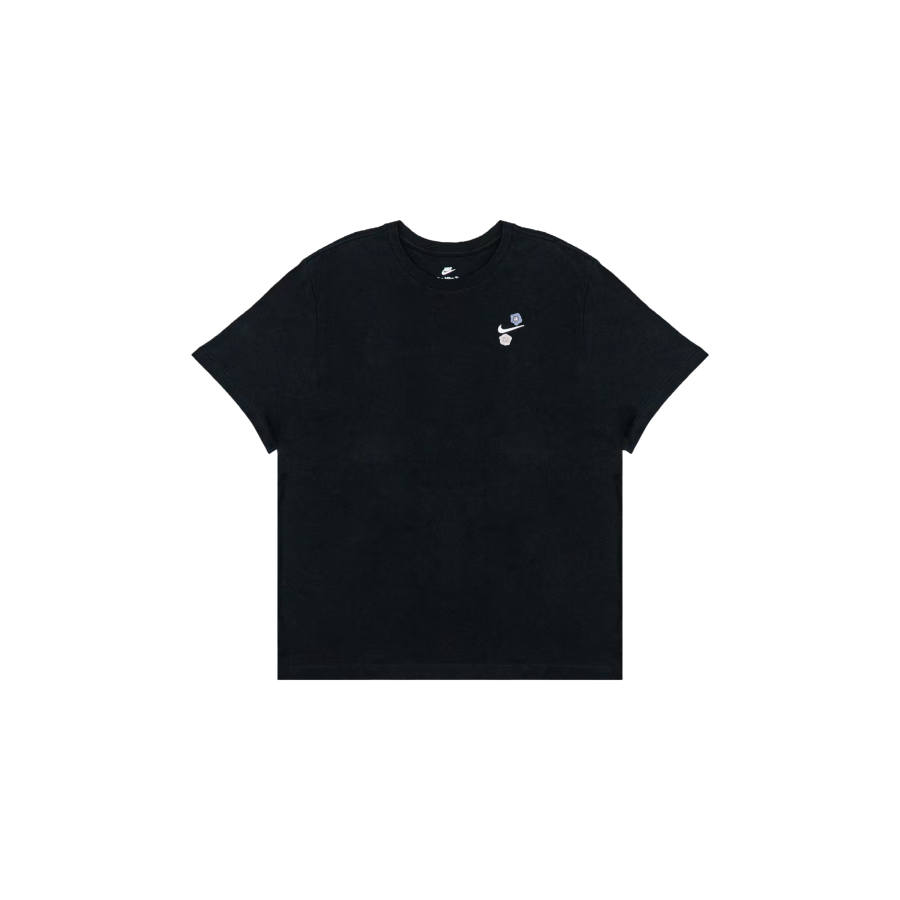 Nike Nike Sportswear T Shirts Men's Black Crew Neck Straight Fit
