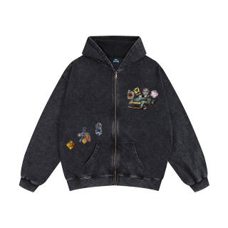 LONSDALE Sweatshirts Unisex Hooded Moderate Cardigan