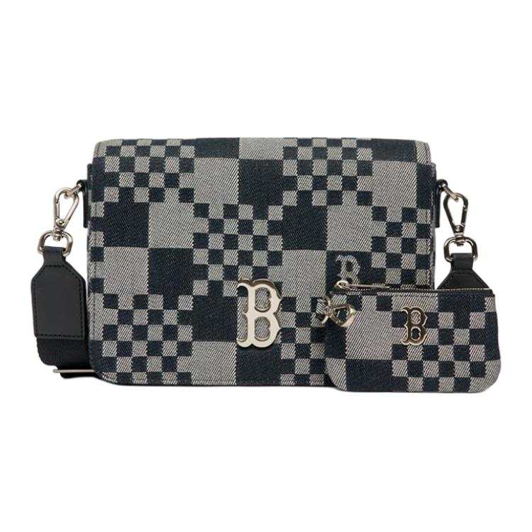 MLB MLB Polyamide Combo Bag, Shoulder Bag, Crossbody Bag Unisex Black Gray