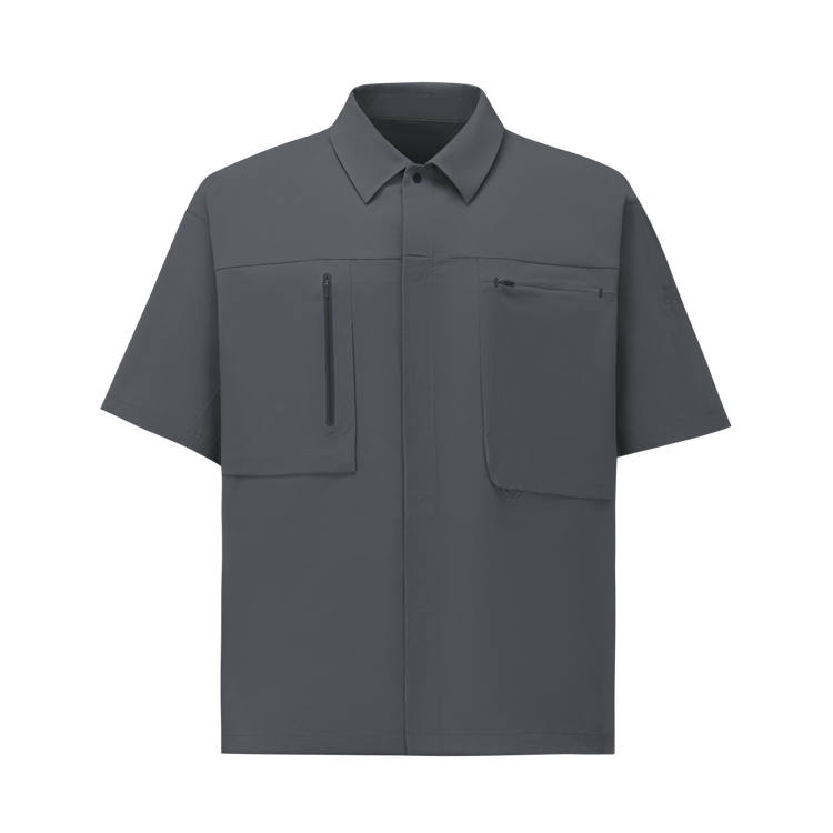 DESCENTE Cycling Men's Woven Short Sleeved Shirt Men's