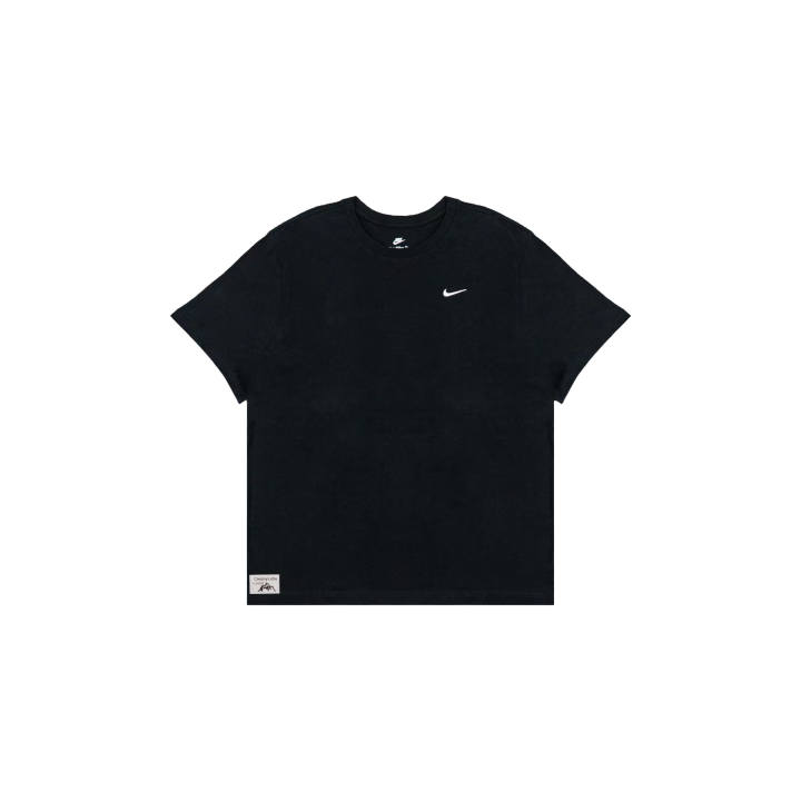 Nike Nike Sportswear T Shirts Men's Black Crew Neck Moderate Straight Fit