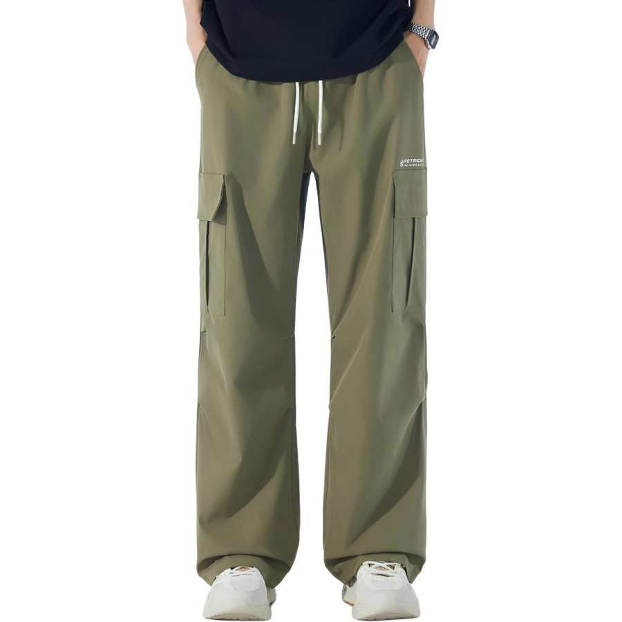 361° Casual Pants Men's Hay Green Moderate Straight Fit Pants