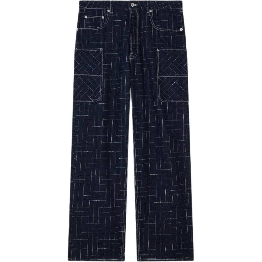 KENZO KENZO Weave Denim Cargo Jeans