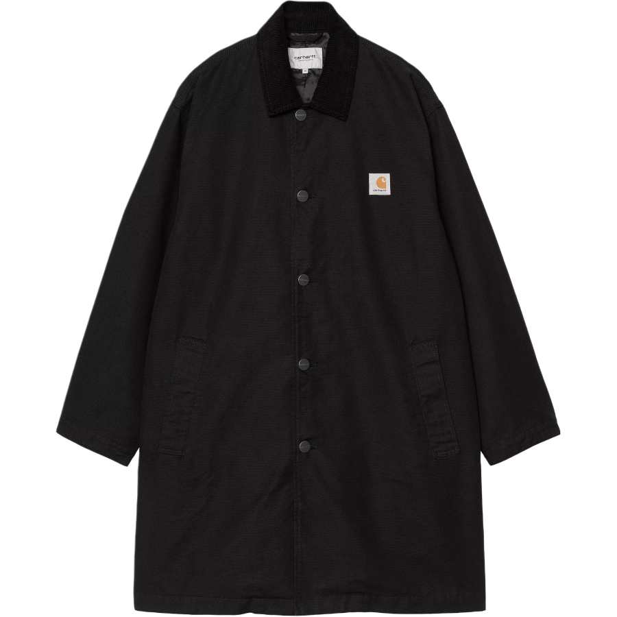 Carhartt Wip Webster button-fastening logo-patch coat