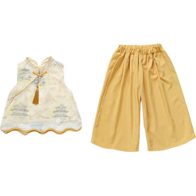 PROTECTCAMEL PROTECTCAMEL Pre School Two Piece Skirt Sets Stand Collar Moderate Short