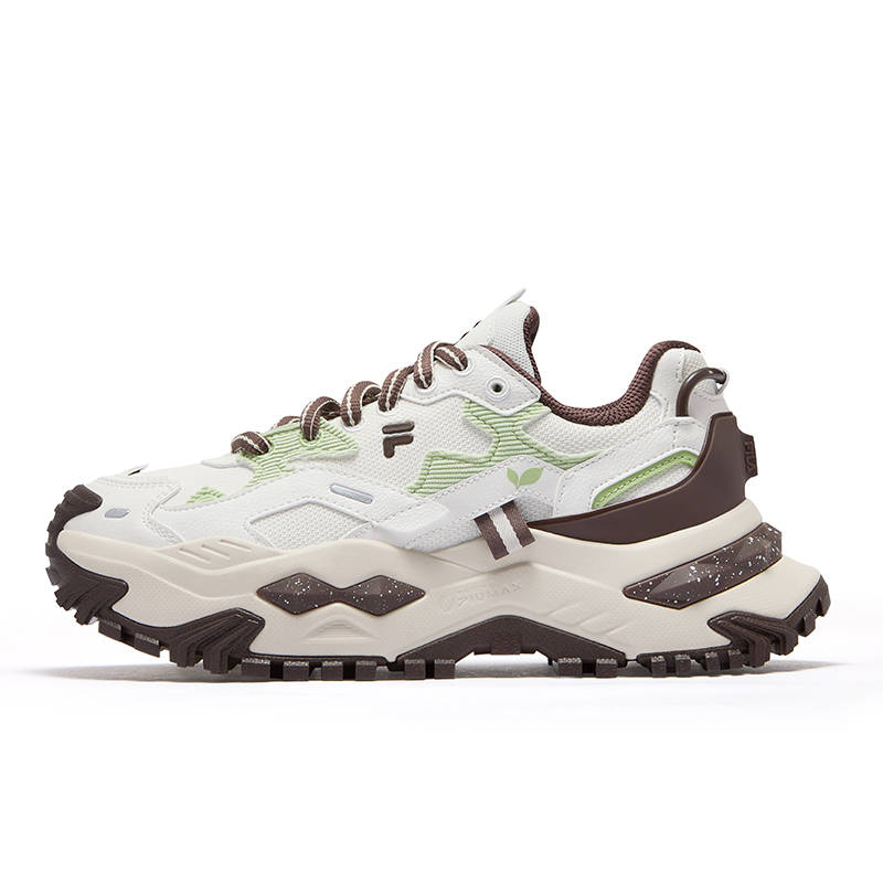 FILA FUSION Bianco Height Increasing Low top Chunky Sneakers Women's Snow