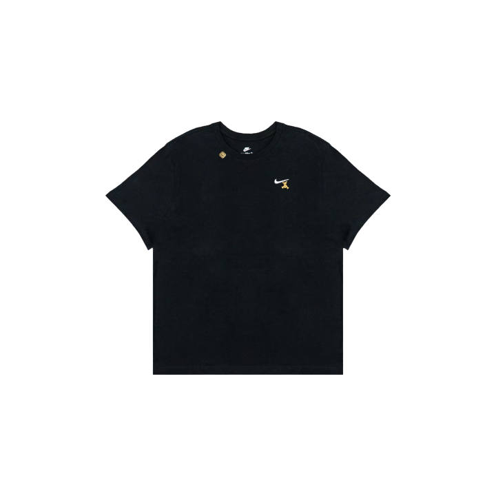 Nike Nike Sportswear T Shirts Men's Black Crew Neck Straight Fit