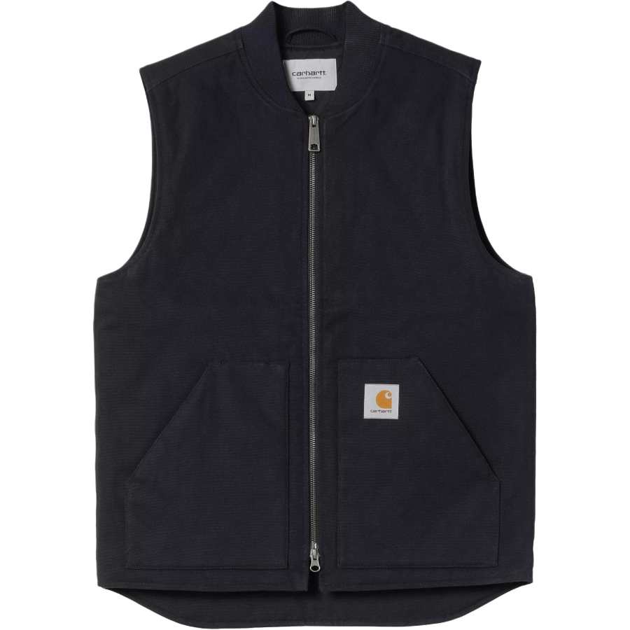 Carhartt Wip Classic Logo Patch Zipped Vest