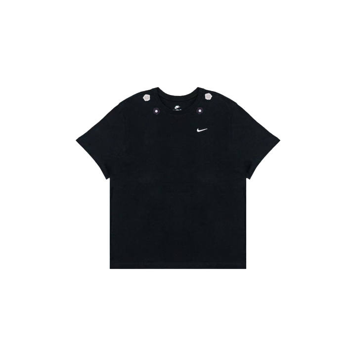 Nike Nike Sportswear T Shirts Men's Black Crew Neck Moderate Straight Fit