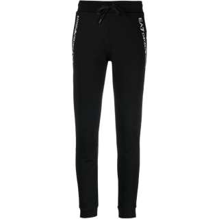 EMPORIO ARMANI EA7 FW22 Knitted Sweatpants Women's Black