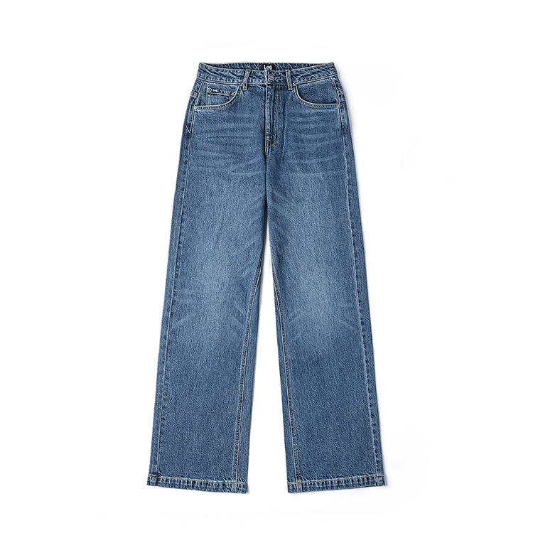 Lee Lee Jeans Women's Medium Blue Moderate Wide Leg Pants