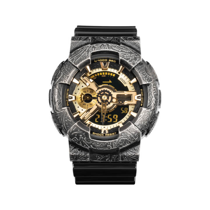 CASIO CASIO Custom Collection Quartz Movement Watch Unisex Gold Dial