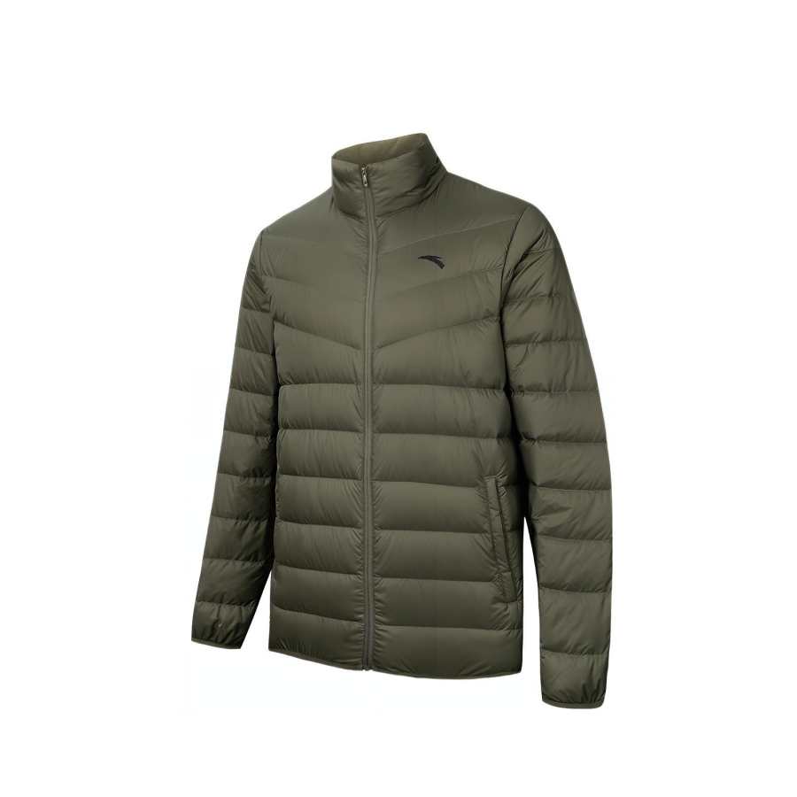 ANTA Anta Variety Training Collection Down Jacket Men's Withered Pine Green