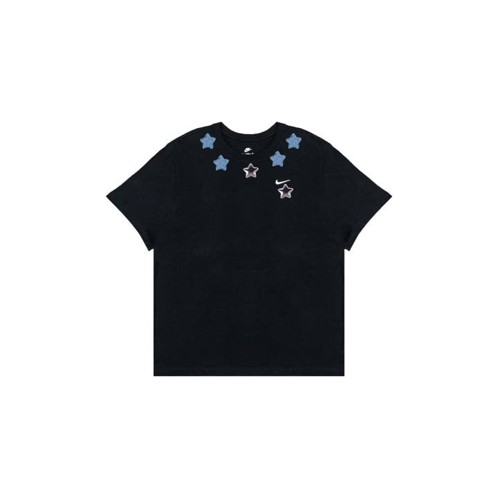 Nike Nike Sportswear T Shirts Men's Black Crew Neck Straight Fit