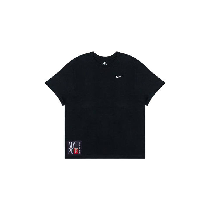 Nike Nike T Shirts Men's Black Crew Neck Moderate Straight Fit