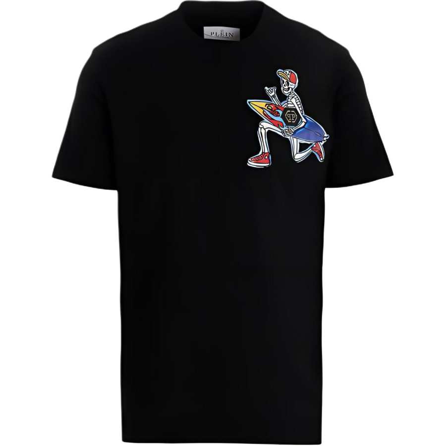 PHILIPP PLEIN 【Previous Season】Hawaii graphic-print cotton T-shirt